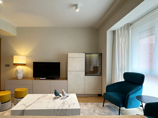 Proyecto de interiorismo y diseño. Coordinación de mobiliario y textiles